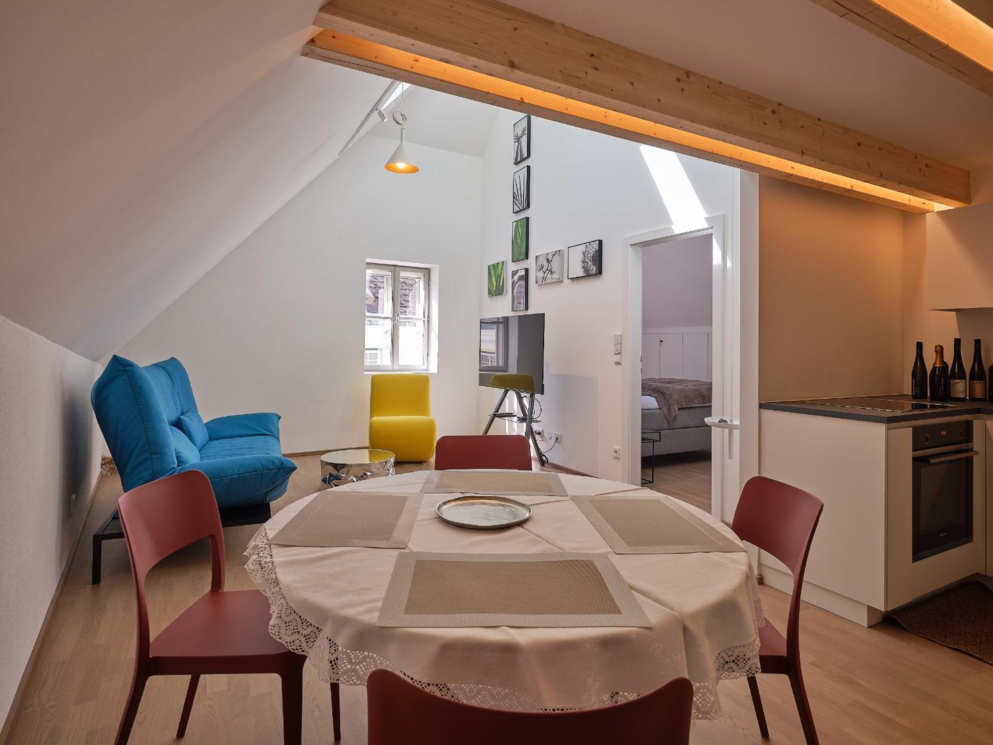 Haus Fuenf Mit 2 Apartments Und Studio-Loft Mit Terrasse Melk Exterior foto